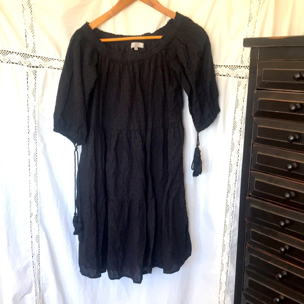 Black Mini Dress Tunic from World Market